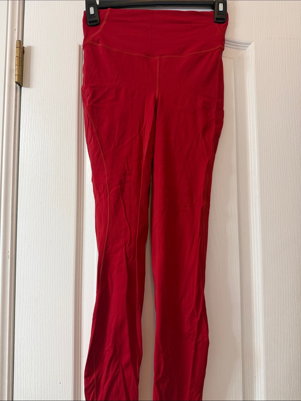 Lululemon Base Pace Red Leggings